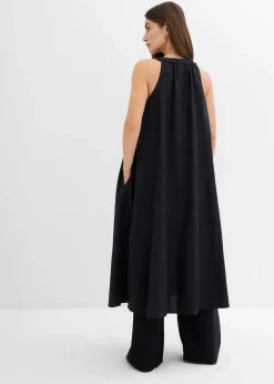 Ausgestelltes Midikleid aus Viskose-Mix|bonprix Discount