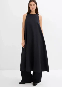 Ausgestelltes Midikleid aus Viskose-Mix|bonprix Discount