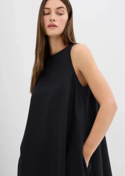 Ausgestelltes Midikleid aus Viskose-Mix|bonprix Discount