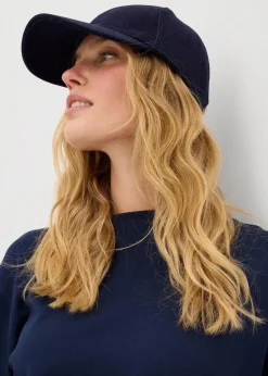 bonprix Basics|Sweat|Ausgestelltes Sweatkleid dunkelblau