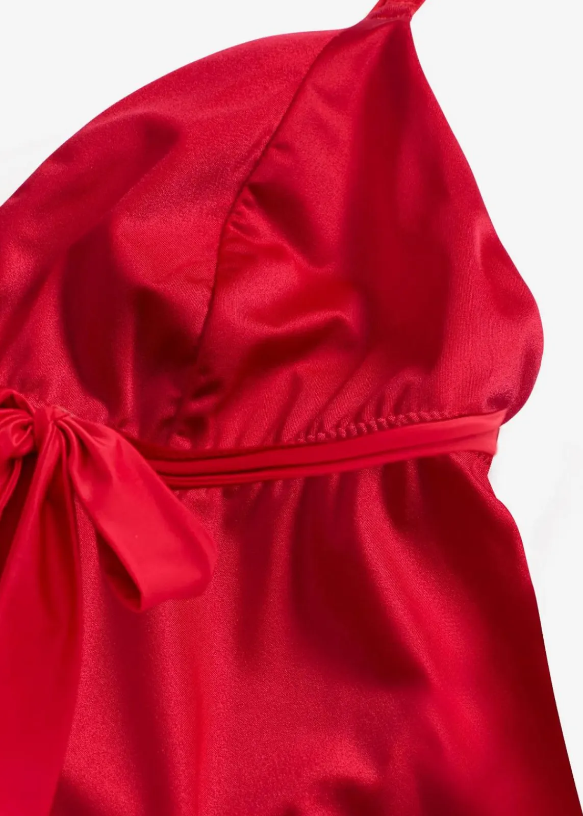 bonprix Wäsche·Erotikwäsche|Wäsche·Nachtwäsche|Babydoll + Höschen (2-tlg.Set) tiefrot