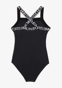 bonprix Jungen|Mädchen|Badeanzug schwarz