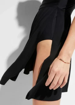 bonprix Bedeckende Bademode|Badekleider|Badekleid schwarz