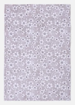 bonprix Badematten|Badematte mit Blumenmuster natur geblümt