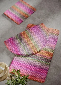 bonprix Badematten|Badematte mit Memory Schaum bunt bedruckt