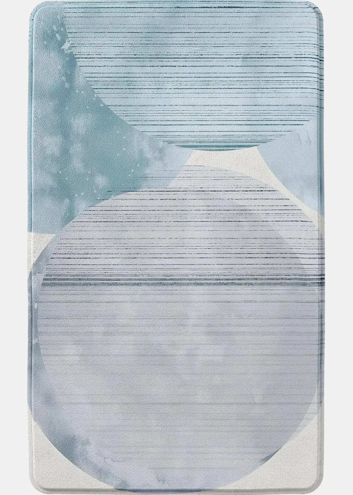 bonprix Badematten|Badematte mit Memory Schaum blau