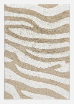 bonprix Badematten|Badematte mit Zebra- Muster natur zebra