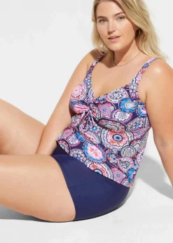 bonprix Nachhaltigere Materialien|Mix & Match|Baderadler dunkelblau