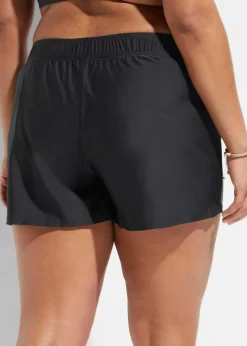 bonprix Nachhaltigere Materialien|Bademode·Tankinis|Badeshorts mit Innenslip schwarz