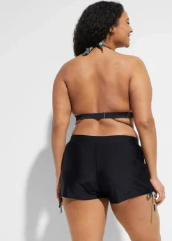 bonprix Nachhaltigere Materialien|Mix & Match|Badeshorts mit Innenslip schwarz