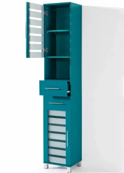 bonprix Badmöbel|Badezimmer Hochschrank petrol