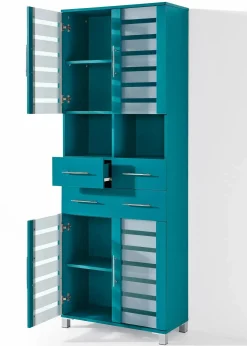 bonprix Badmöbel|Badezimmer Hochschrank breit petrol