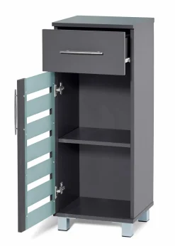 bonprix Badmöbel|Badezimmer Schrank stehend anthrazit