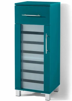 bonprix Badmöbel|Badezimmer Schrank stehend petrol