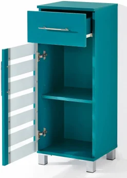 bonprix Badmöbel|Badezimmer Schrank stehend petrol