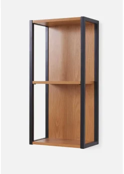 bonprix Regale|Badezimmer Wandregal natur/schwarz