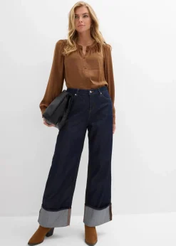 Baggy-Jeans Mid Waist|bonprix Outlet