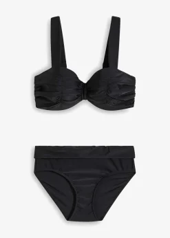 Balconette-Bikini mit gepolsterten Trägern (2-tlg.Set)|bonprix