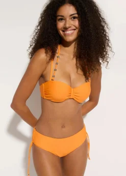 bonprix Nachhaltigere Materialien|Bademode·Bikinis|Balconette-Bikini (2-tlg. Set) mit extra Neckholder Träger orange