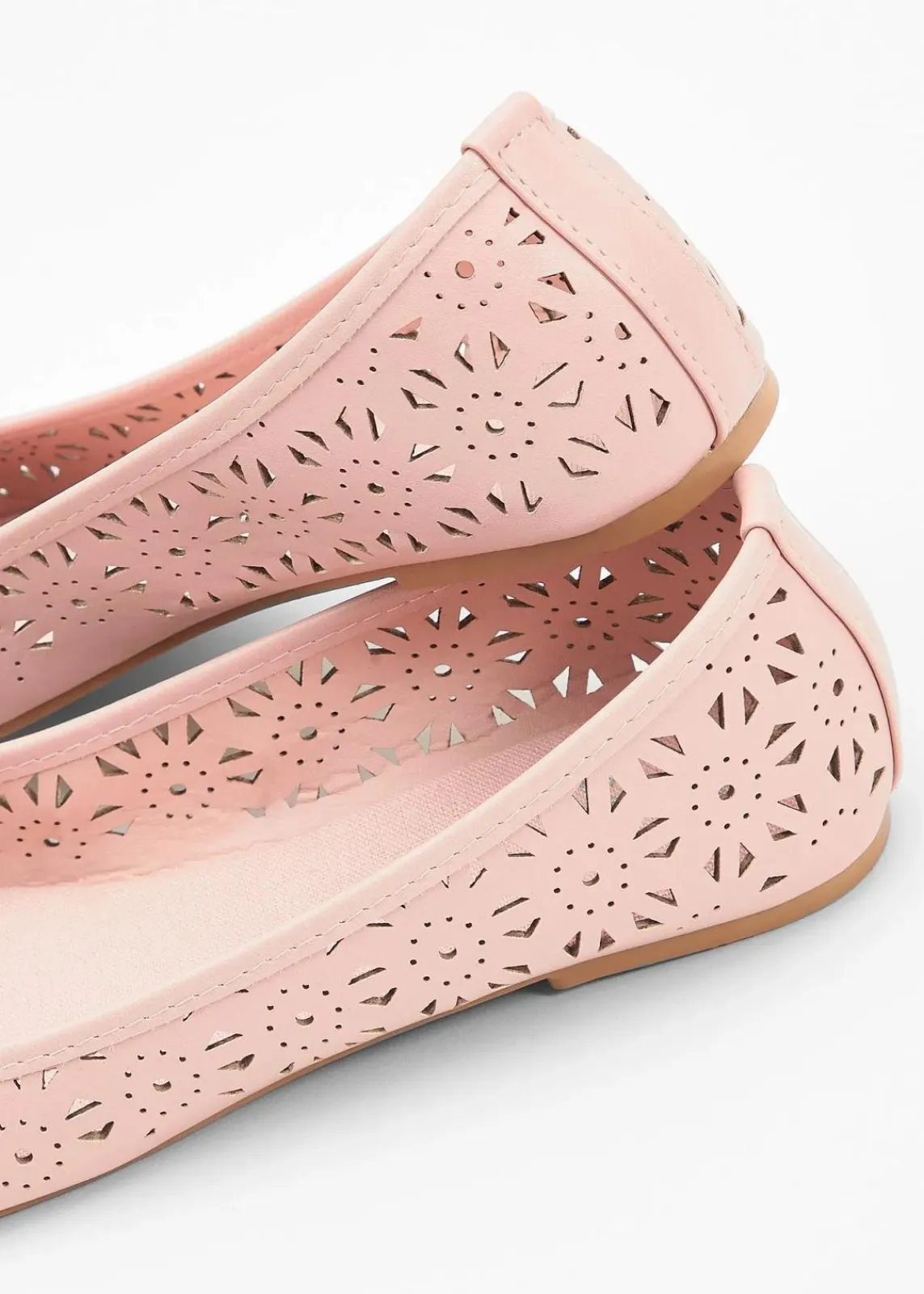 bonprix Schuhe & Accessoires In Spezialgrößen·Schuhe In Übergröße|Sommerschuhe|Ballerinas in bequemer Weite rosa