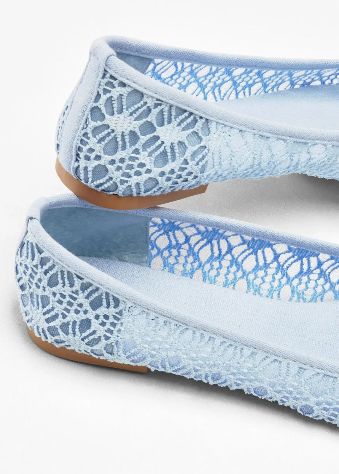 Ballerinas mit Spitze|bonprix