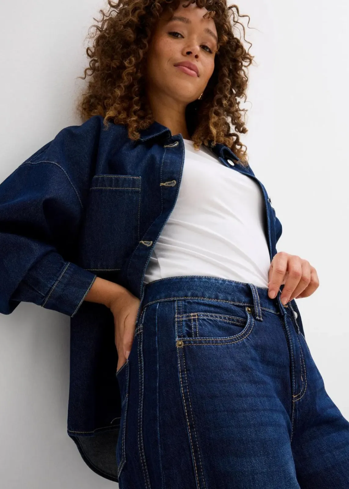 Balloon-Jeans Mid Waist, Super Soft|bonprix