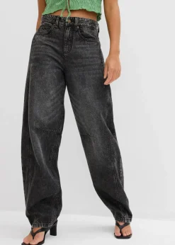 Balloon-Jeans Mid Waist, Super Soft|bonprix Outlet