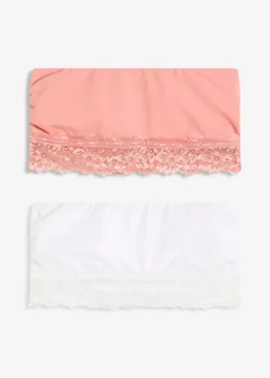 Bandeau-BH mit Bio-Baumwolle (2er Pack)|bonprix Best