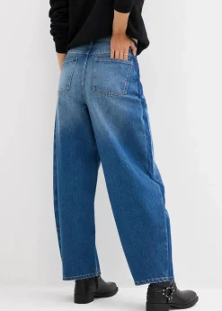 Barrel-Jeans High Waist, cropped|bonprix Sale