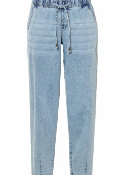 Barrel-Jeans, Mid Waist, Bequembund|bonprix Online