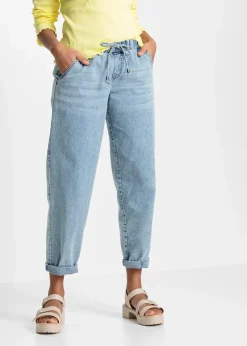 Barrel-Jeans, Mid Waist, Bequembund|bonprix Online