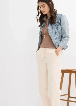 Barrel-Jeans, Mid Waist, Bequembund|bonprix Clearance