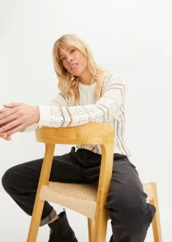 Barrel-Jeans, Mid Waist, Stretch|bonprix Sale