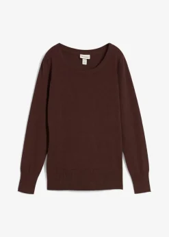Basic Pullover mit recycelter Baumwolle|bonprix Online