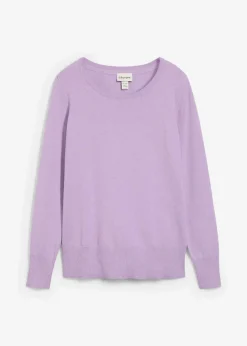Basic Pullover mit recycelter Baumwolle|bonprix Discount