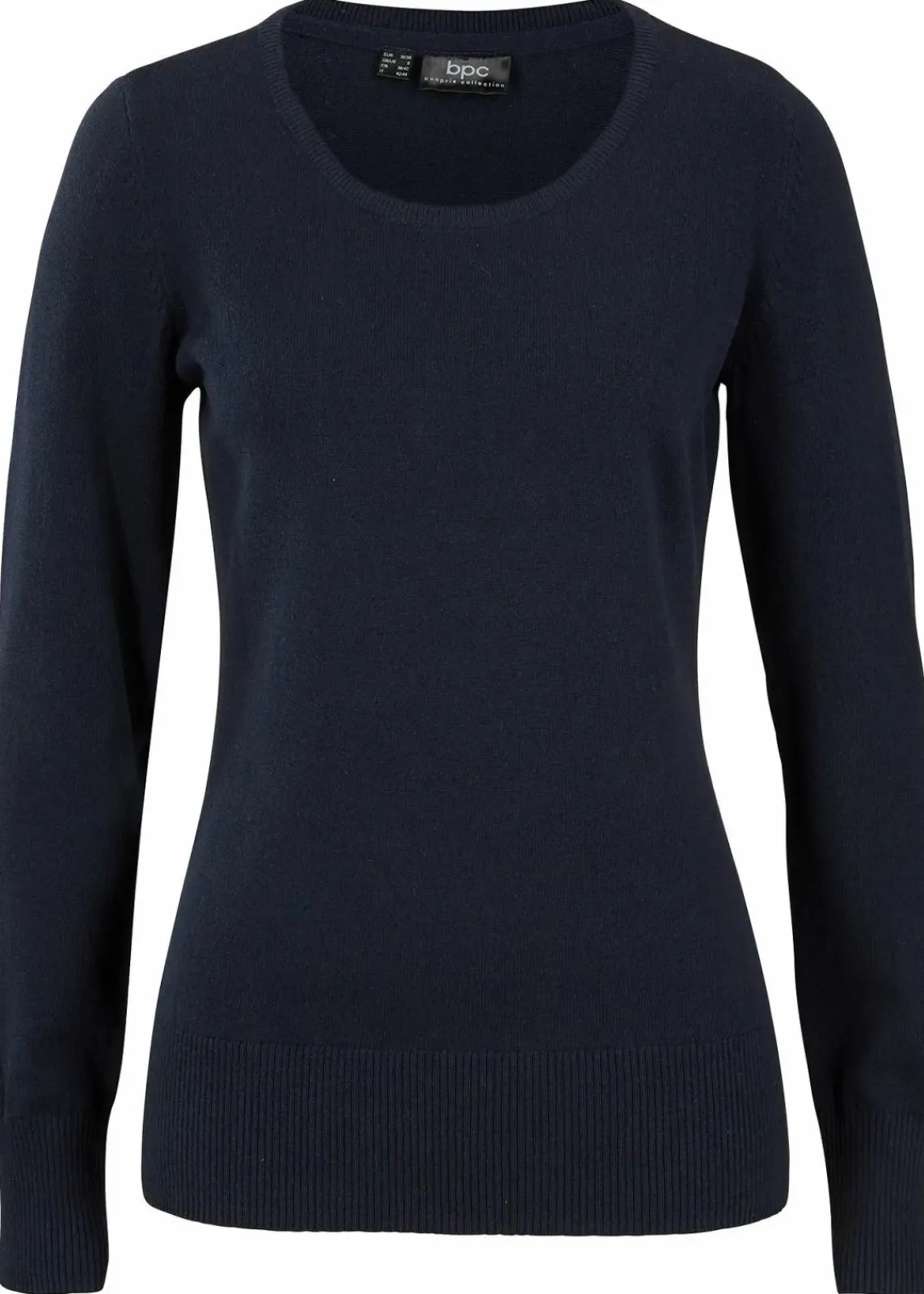 Basic Pullover mit recycelter Baumwolle|bonprix Clearance