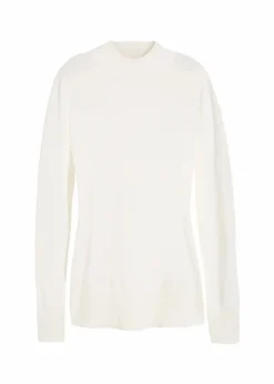 Basic Pullover mit Stehkragen mit recycelter Baumwolle|bonprix Clearance