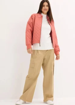 Basic Pullover mit Stehkragen mit recycelter Baumwolle|bonprix Clearance