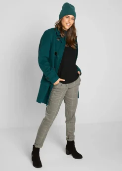 Basic Pullover mit Stehkragen mit recycelter Baumwolle|bonprix Discount