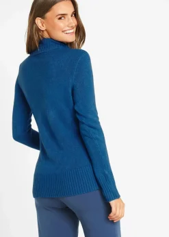 Basic Rollkragenpullover|bonprix New