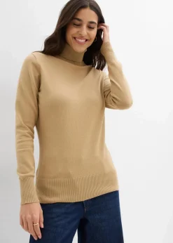Basic Rollkragenpullover|bonprix