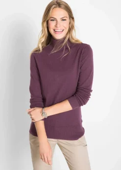 Basic Rollkragenpullover|bonprix Clearance