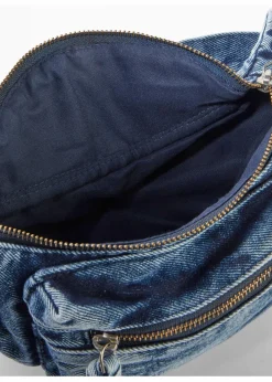 bonprix Taschen|Bauchtasche aus Denim blau denim