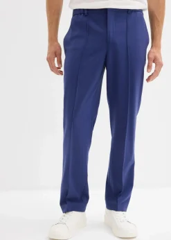 bonprix Große Größen|Anzüge & Sakkos|Baukasten Stretch-Anzughose, Regular Fit mitternachtsblau