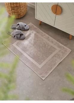 bonprix Badematten|Baumwoll Hotelmatte (2er Pack) grau