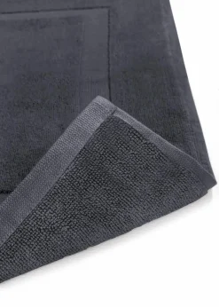 bonprix Badematten|Baumwoll Hotelmatte (2er Pack) anthrazit