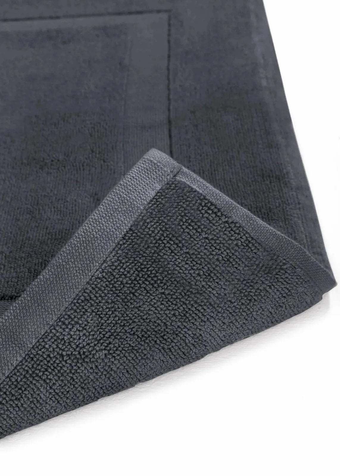 bonprix Badematten|Baumwoll Hotelmatte (2er Pack) anthrazit