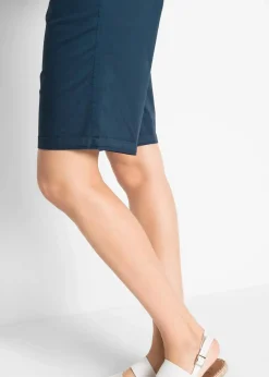 Baumwoll Papertouch-Bermuda mit Bequembund|bonprix Discount