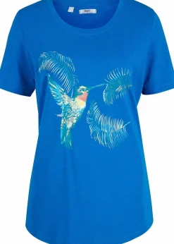 Baumwoll Shirt mit Druck|bonprix Best