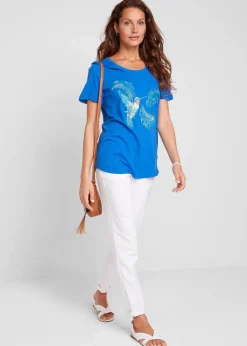 Baumwoll Shirt mit Druck|bonprix Best